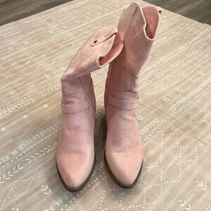New Pink Cowboy boots!